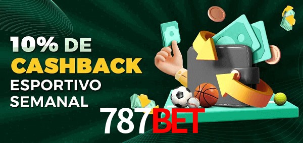 10% de bônus de cashback na 787bet